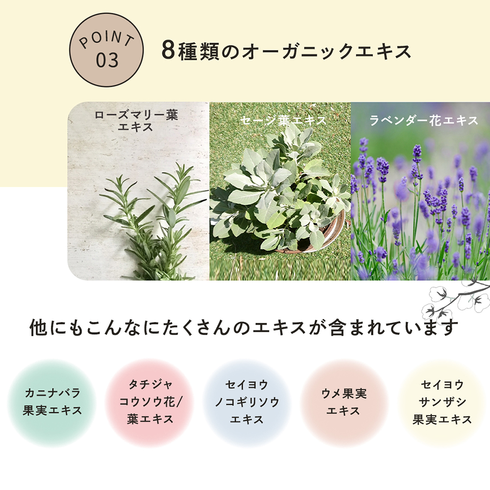 アースフル
ビューティアイ
ヴァーベナの香り
1枚入り
